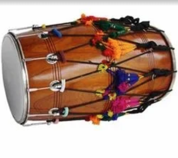 Dhol traditional folk drum